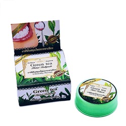 GREEN TEA Herbal Toothpaste, Rochjana (Зубная паста с экстрактом ЗЕЛЁНОГО ЧАЯ), 30 г.