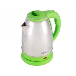 Чайник электрический 1,8л Homestar HS-1028 стальной, красный,зелёный