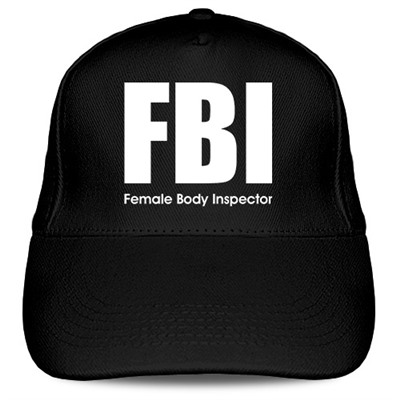 Кепка «FBI – Female Body Inspector»