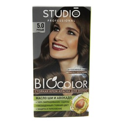 STUDIO  BIOCOLOR Крем-краска стойкая 5.0 русый