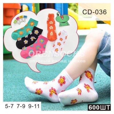 DMDBS ДЕТСКИЕ НОСКИ НА ДЕВОЧКУ ХЛОПОК CD-036