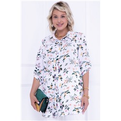 БЛУЗКА ТРИЕСТЕ (БЕЙЖ ФЛОВЕРС)