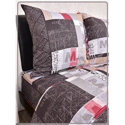 Постельное белье Шуйская бязь Гуднайт 20605-1 коричневый