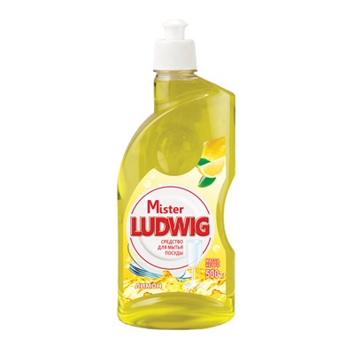 Средство для мытья посуды Лимон Mister Ludwig 500мл