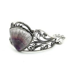 Браслет флюорит, 19,5см.