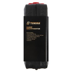 Набор инструментов в кейсе TUNDRA "23 Февраля", подарочная упаковка, 7 предметов