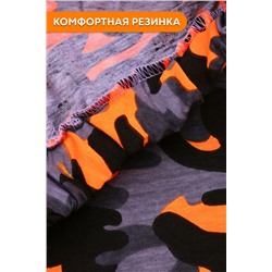 Комплект (футболка, шорты) для девочки №SM390-2 (Оранжевый)