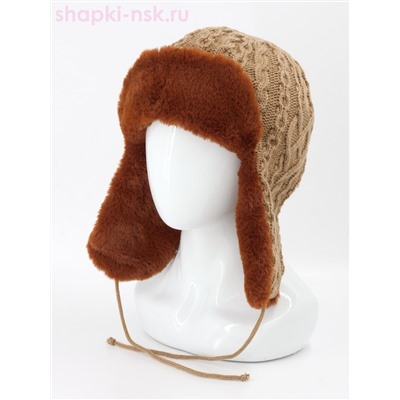 298-З Ушанка женская (56-58)