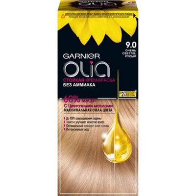 Краска д/волос COLOR OLIA 9,0 Очень светло-русый Garnier