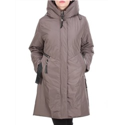 Z619-1 DARK BEIGE Куртка демисезонная женская (100 гр. синтепон) размер 50 российский