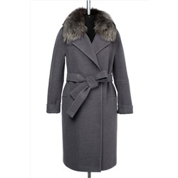 02-3021 Пальто женское утепленное (пояс)