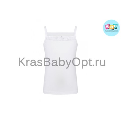 Майка белая для девочки