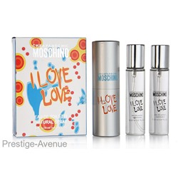 Mоsсhino - Туалетная вода I Lоve Love 3х20 ml (w)