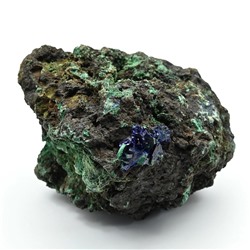 Азурмалахит камень 82*69*60мм, 288г