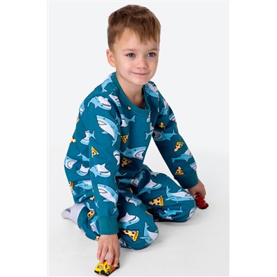 Пижама из футера с начесом для мальчика Happyfox