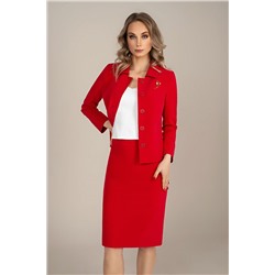 MARIKA 451 красный, Юбка,  Жакет