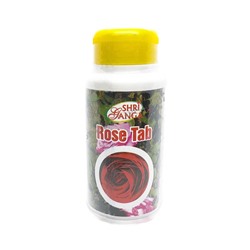 ROSE TAB, Shri Ganga (РОЗА в таблетках, иммуномодулятор, баланс Питта-Доши, Шри Ганга), 120 таб. - СРОК ГОДНОСТИ ДО 30 ИЮНЯ 2025 ГОДА