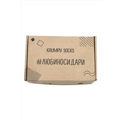 Упаковка - Коробка подарочная от 5 до 8 пар.