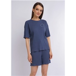 CLE LSH12-991 Шорты жен. Топаз, джинсовый, Таблица размеров на женскую одежду «ЭЙС», «ТЕТ-а-ТЕТ» и «CLEVER WEAR» из трикотажа, Таблица размеров на женскую обувь