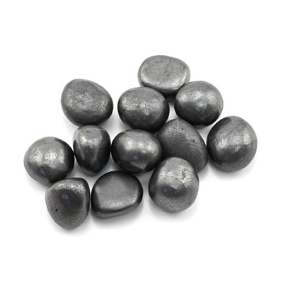 Галтовка из шунгита полированная (окатыш), 6-9,9 г