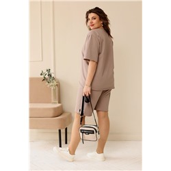 BegiModa 3023 коричневый, Шорты,  Футболка