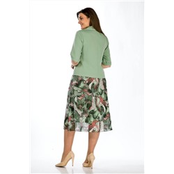 Lady Style Classic 2670/2 зеленая_мята, Юбка,  Жакет