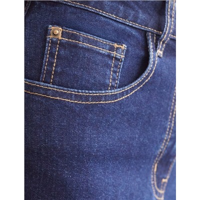 Джинсы клеши из мягкой эластичной джинсы средней плотности 12OZ