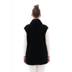 Жилет "ДОМАШНИЙ" женский ЧЕРНЫЙ