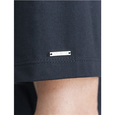 Футболка с принтом свободная эластичная из премиального хлопка