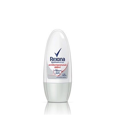 Дез.REXONA roll 50 Антибактериальный эффект