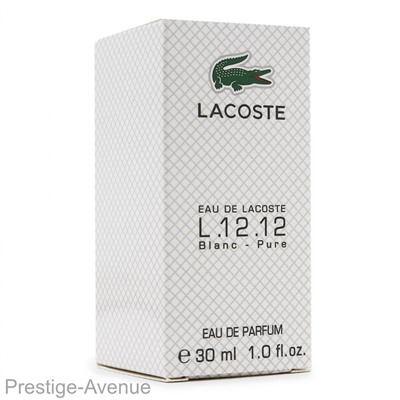 Lacoste l.12.12 Blanc-Pure edp for man 30 ml