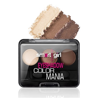 Тени для век SMART GIRL COLOR MANIA тон: 36 утренний капучино