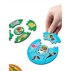 Деревянные пазлы для детей «Мои первые пазлы. Мир вокруг» 60 элементов