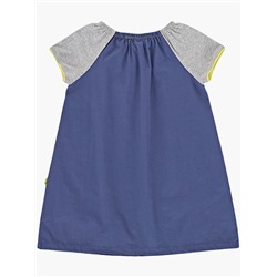 Платье UD 2686 син/жел