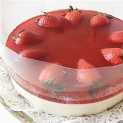 Лента ацетатная для тортов супер плотная (200 мкм) рулон 5 м, h=7 см