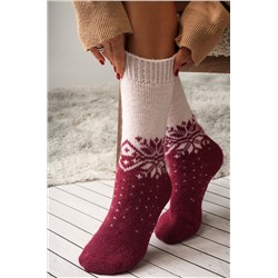 Женские шерстяные носки Happyfox