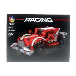 Конструктор RACING Спортивная машина Красная 226дет. 28*21см / 47002-4