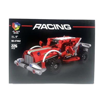 Конструктор RACING Спортивная машина Красная 226дет. 28*21см / 47002-4