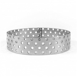 Кольцо для выпечки перфорированное d=8 см, h=2 см