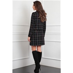 LeNata 21306 клетка, Юбка,  Жакет