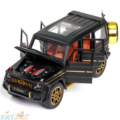 Модель Mercedes-Benz 1:24 (металл, свет, звук, поворотная передняя ось) без индивидуальной упаковки в ассортименте CZ118A, CZ118 / CZ118AD
