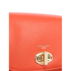 Сумка женская искусственная кожа DJ-СМ 6710-1-ORANGE,  1отд,  плечевой ремень,  оранжевый 256043