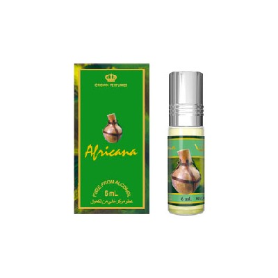 Al-Rehab Concentrated Perfume AFRICANA (Масляные арабские духи АФРИКАНА (унисекс) Аль-Рехаб), 6 мл.