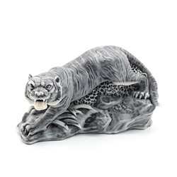 Фигурка из мраморной крошки "Тигр средний" 105*45*60мм