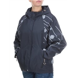 F2088 DARK BLUE  Ветровка женская MARIA (65%хлопок 35% полиэстер) размер 48