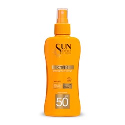 KRASSA SUN EXPERT Спрей д/защиты от солнца  SPF-50  180мл