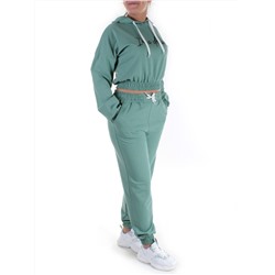 Y294 Спортивный костюм женский (100% хлопок) размер 48