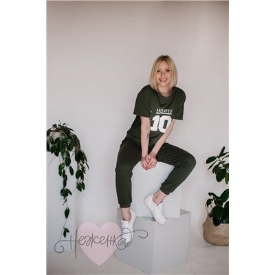 Женский костюм ЖК 019 (хаки(10))