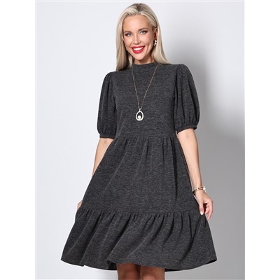 Платье Философия комфорта, графит