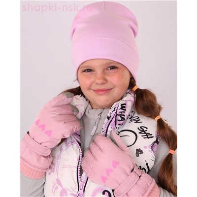 051-TCH Перчатки для девочки (6-8 лет)